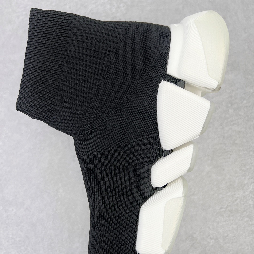 Balenciaga 巴黎世家 Speed 2.0 高筒 袜子鞋 运动鞋 休闲鞋 黑色 654020W2DI21091