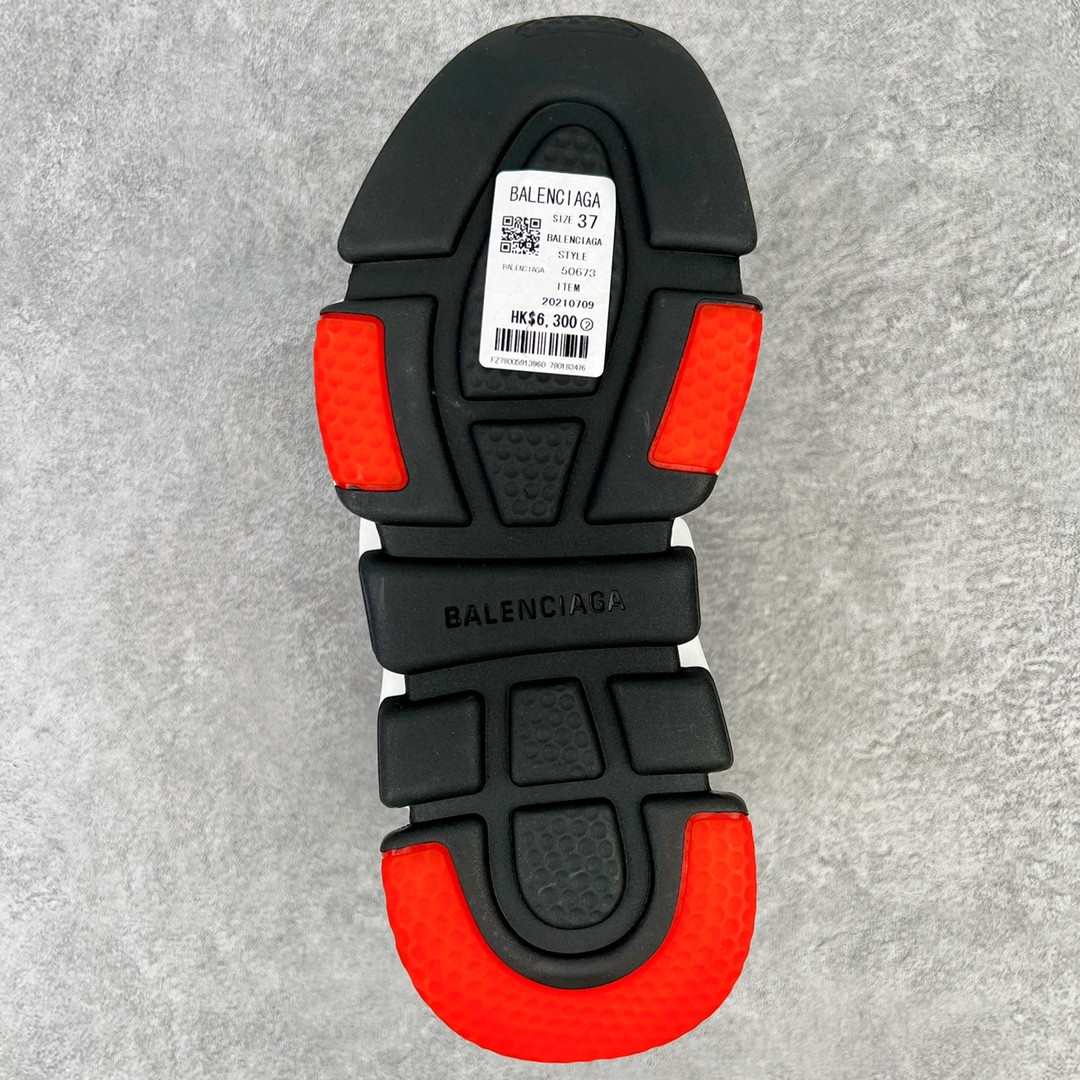 Balenciaga 巴黎世家 Sneaker 高筒 袜子鞋 运动鞋 休闲鞋 黑红 530351W05G01000