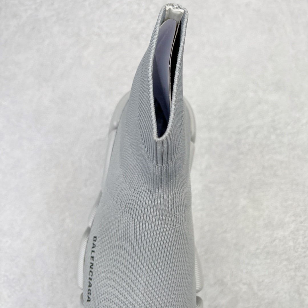 Balenciaga 巴黎世家 Speed 2.0 高筒 袜子鞋 运动鞋 休闲鞋 薄雾灰 617239W2DB11503