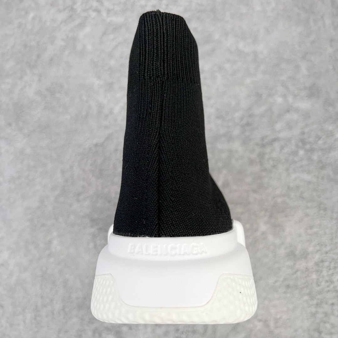 Balenciaga 巴黎世家 Speed 1.0 Trainers 高筒 袜子鞋 运动鞋 休闲鞋 黑色 483502W05G01000
