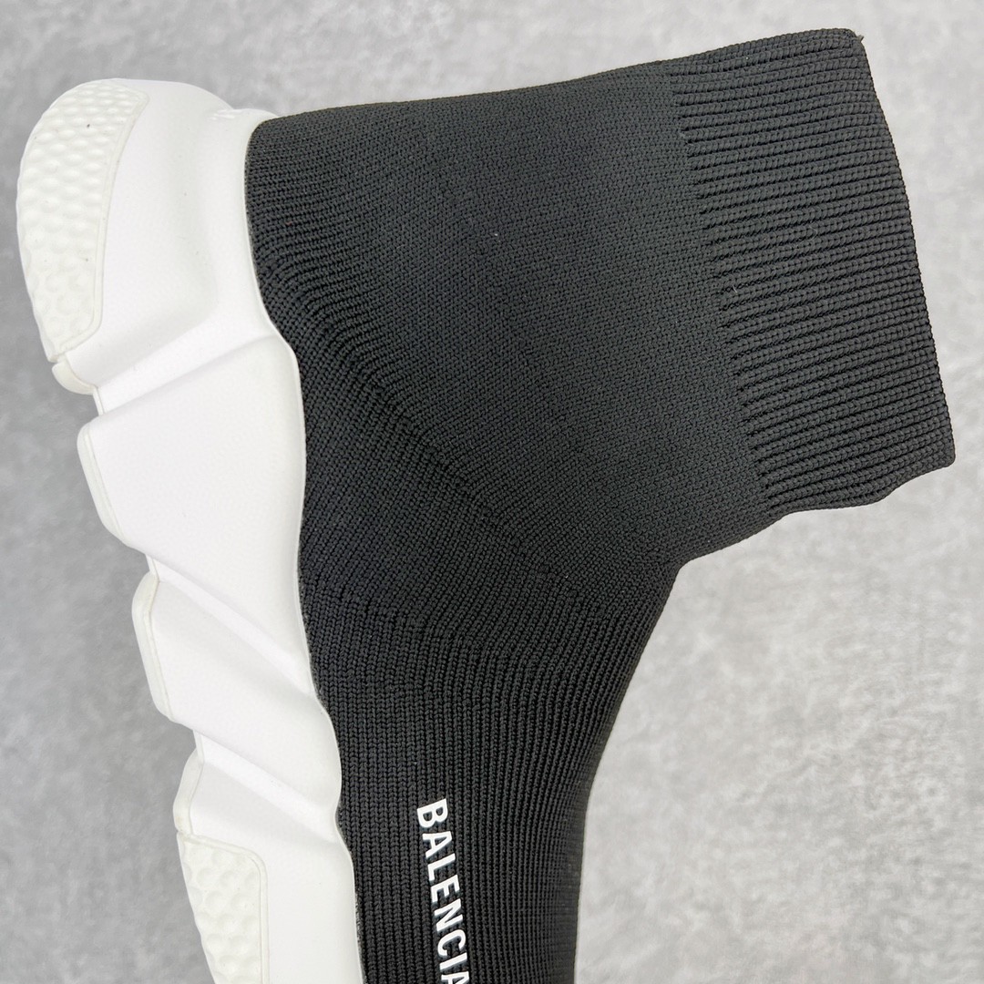 Balenciaga 巴黎世家 Speed 1.0 Trainers 高筒 袜子鞋 运动鞋 休闲鞋 黑色 483502W05G01000
