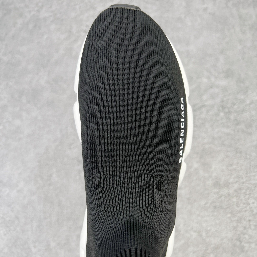 Balenciaga 巴黎世家 Speed 高筒 袜子鞋 运动鞋 休闲鞋 黑白 525712W05G01000