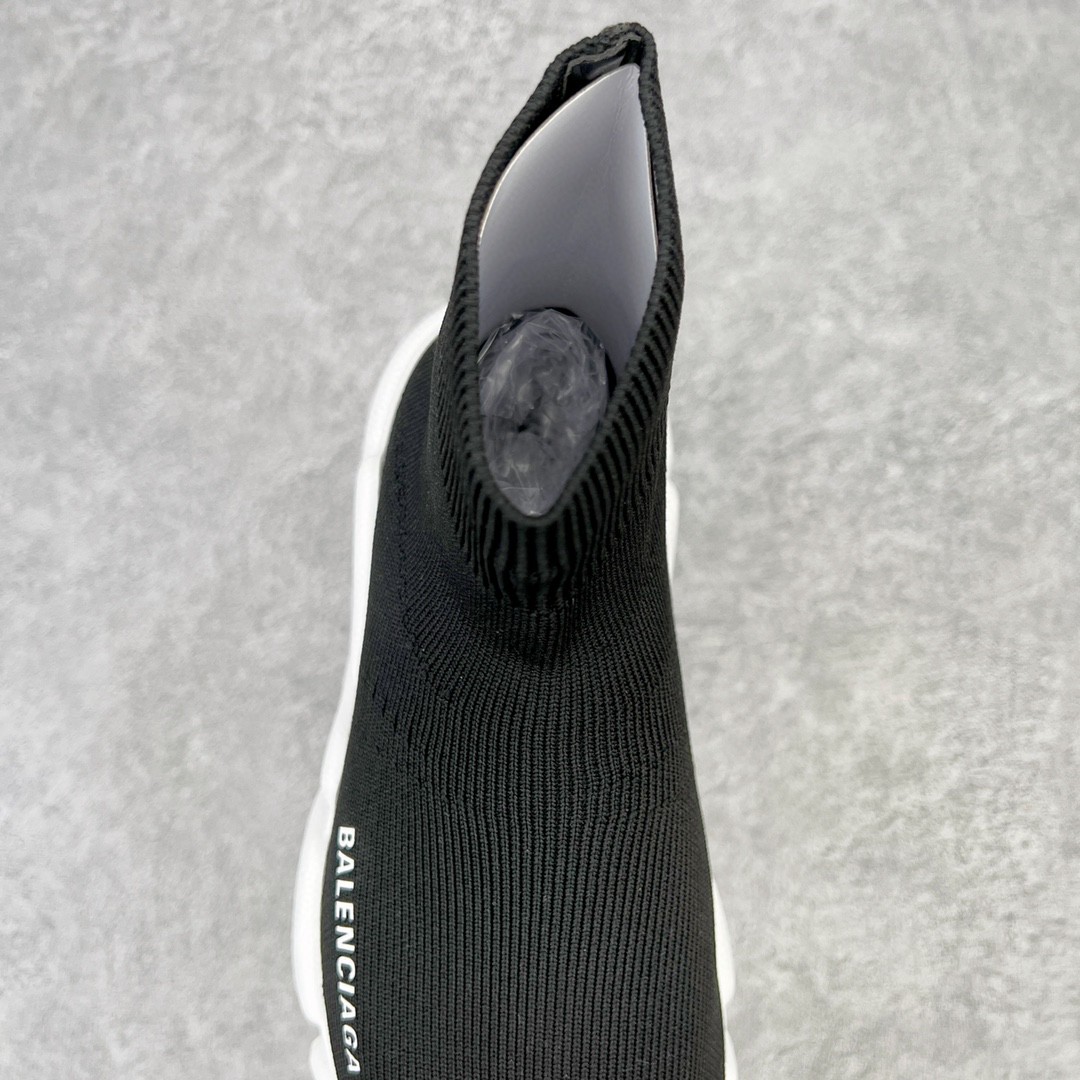 Balenciaga 巴黎世家 Speed 1.0 Trainers 高筒 袜子鞋 运动鞋 休闲鞋 黑色 483502W05G01000