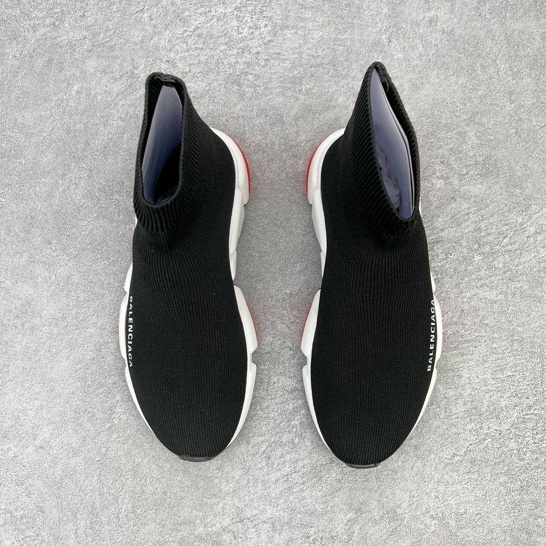 Balenciaga 巴黎世家 Sneaker 高筒 袜子鞋 运动鞋 休闲鞋 黑红 530351W05G01000