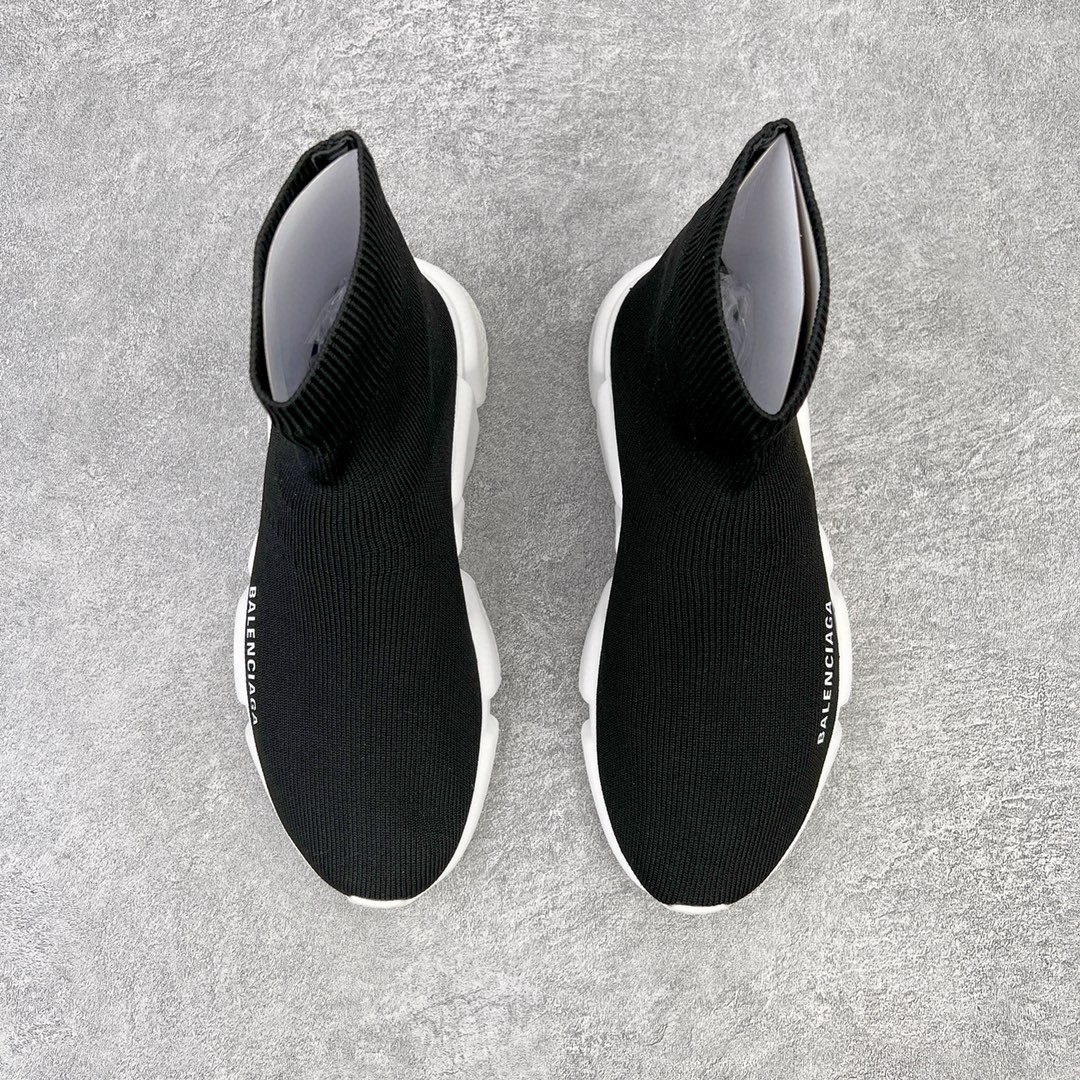 Balenciaga 巴黎世家 Speed 1.0 Trainers 高筒 袜子鞋 运动鞋 休闲鞋 黑色 483502W05G01000