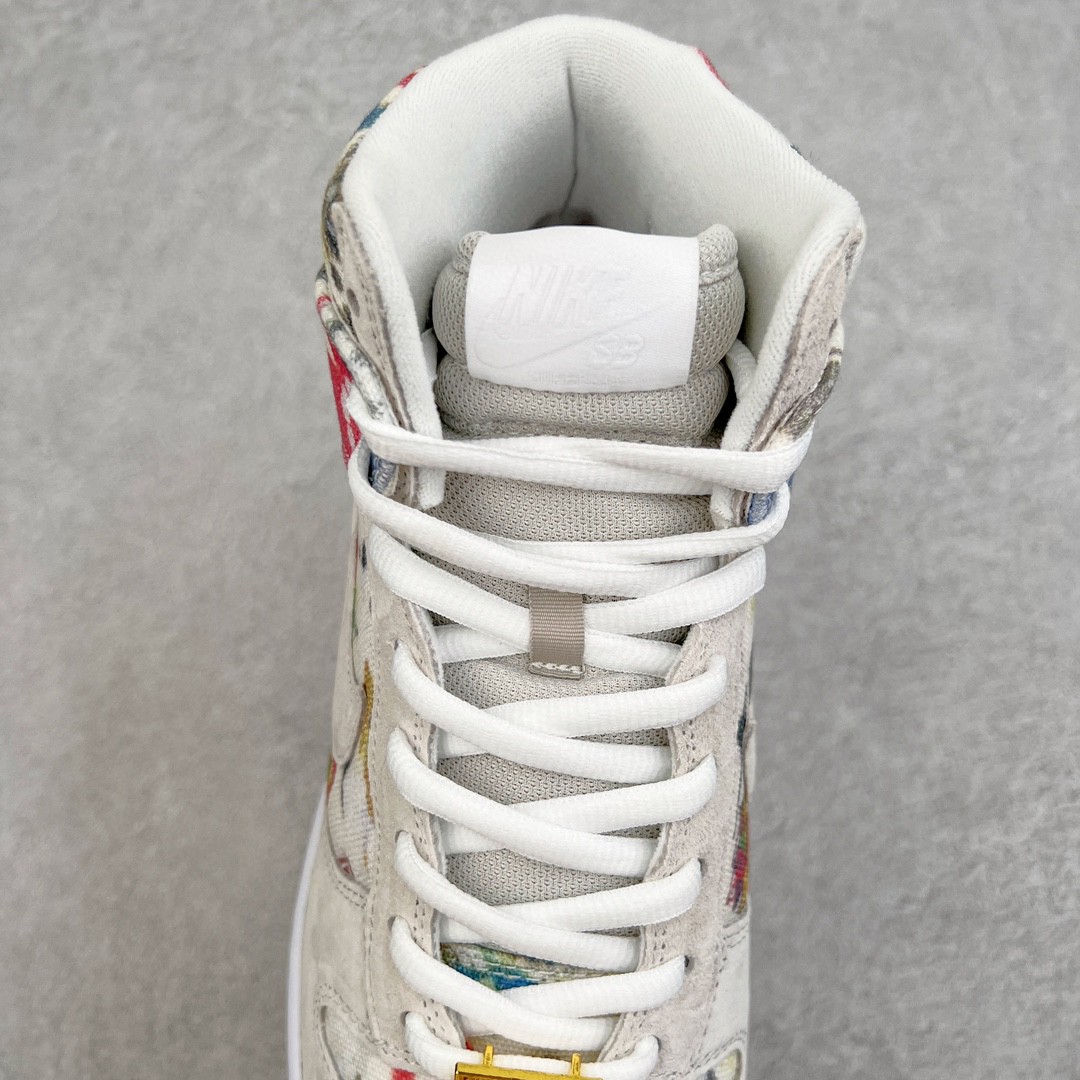 Supreme Nike Dunk SB High Rammellzee 联名款 灰色 高筒 休闲鞋 板鞋 男鞋 女鞋 FD8779-100