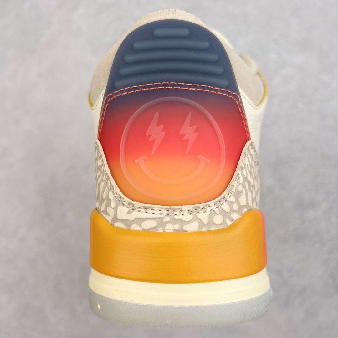 J Balvin Jordan Air Jordan 3 联名款 白蓝红 AJ3 低筒 休闲鞋 篮球鞋 板鞋 男鞋 FN0344-901