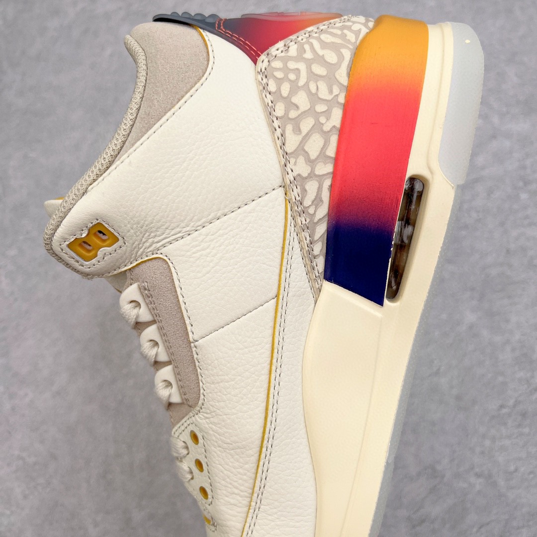 J Balvin Jordan Air Jordan 3 联名款 白蓝红 AJ3 低筒 休闲鞋 篮球鞋 板鞋 男鞋 FN0344-901