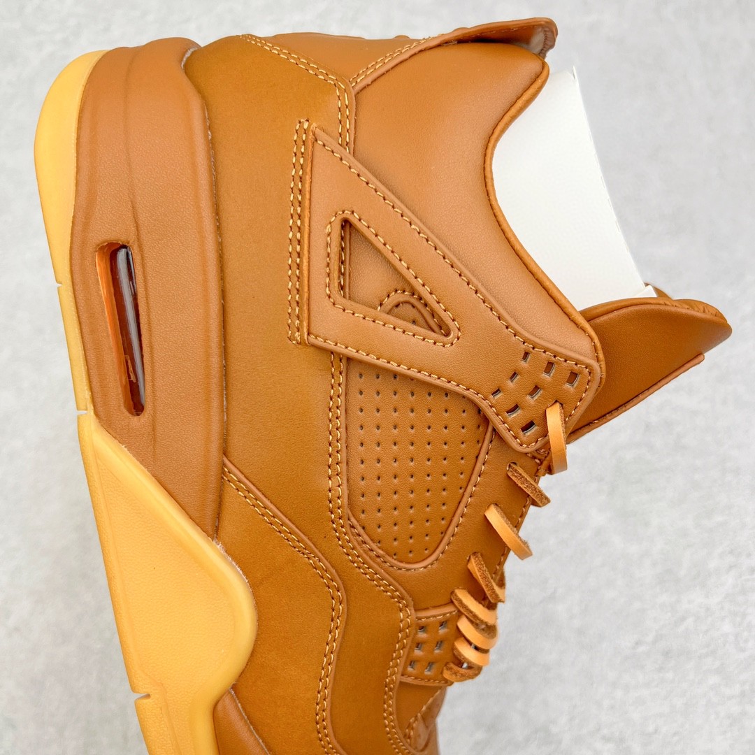 Air Jordan 4 AJ4 retro ginger wheat 低筒  运动鞋 蓝球鞋 板鞋 男鞋 棕黄 819139-205