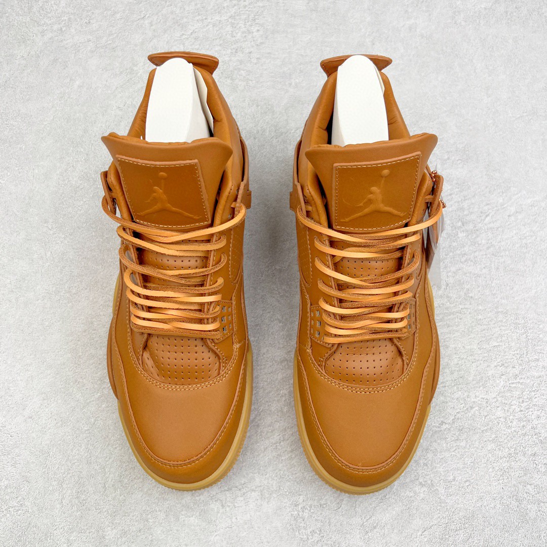 Air Jordan 4 AJ4 retro ginger wheat 低筒  运动鞋 蓝球鞋 板鞋 男鞋 棕黄 819139-205