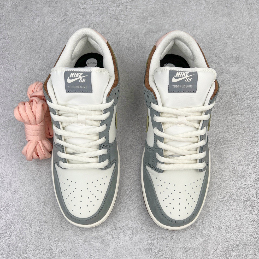 Yuto Horigome Nike SB Dunk Low 低筒 复古板鞋 休闲鞋 男鞋 女鞋 灰白 FQ1180-001
