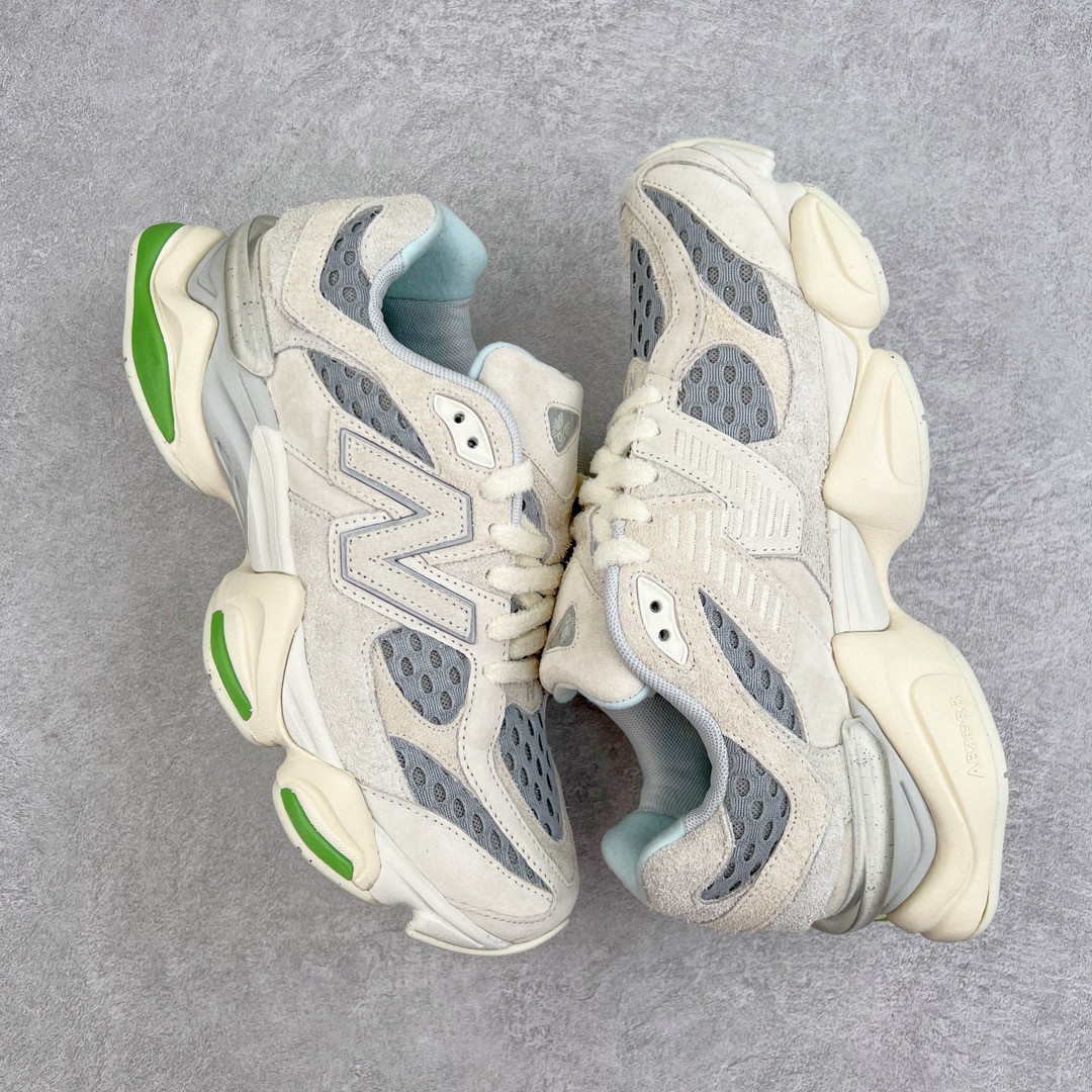 Bricks Woodx New Balancece NB 9060 低筒 复古跑鞋 休闲鞋 板鞋 运动鞋 男鞋 女鞋 米绿色 U9060BW1