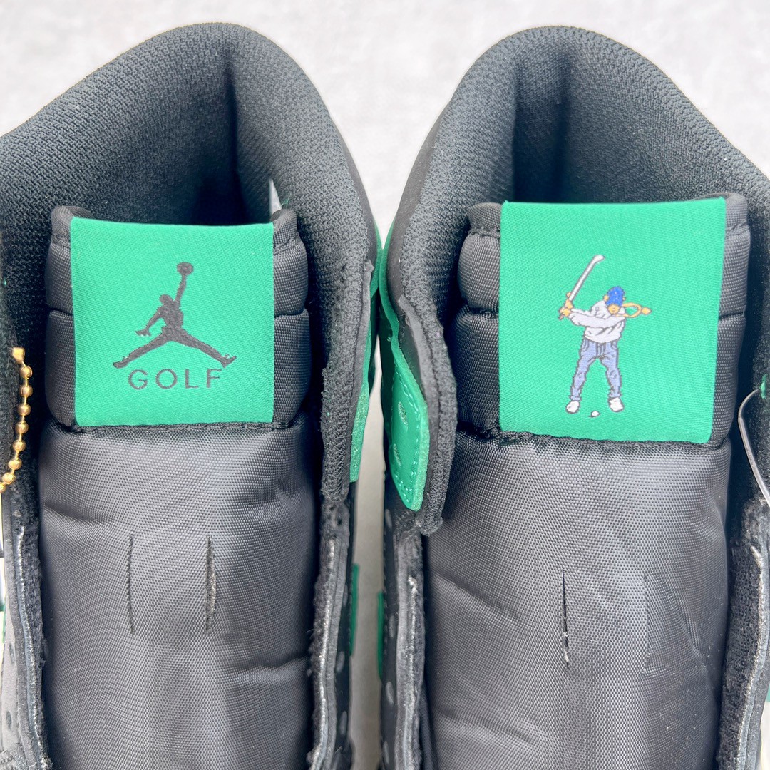 Jordan Air Jordan 1 High 高筒 篮球鞋 球鞋 休闲鞋 男鞋 板鞋 黑绿 FJ0849-001