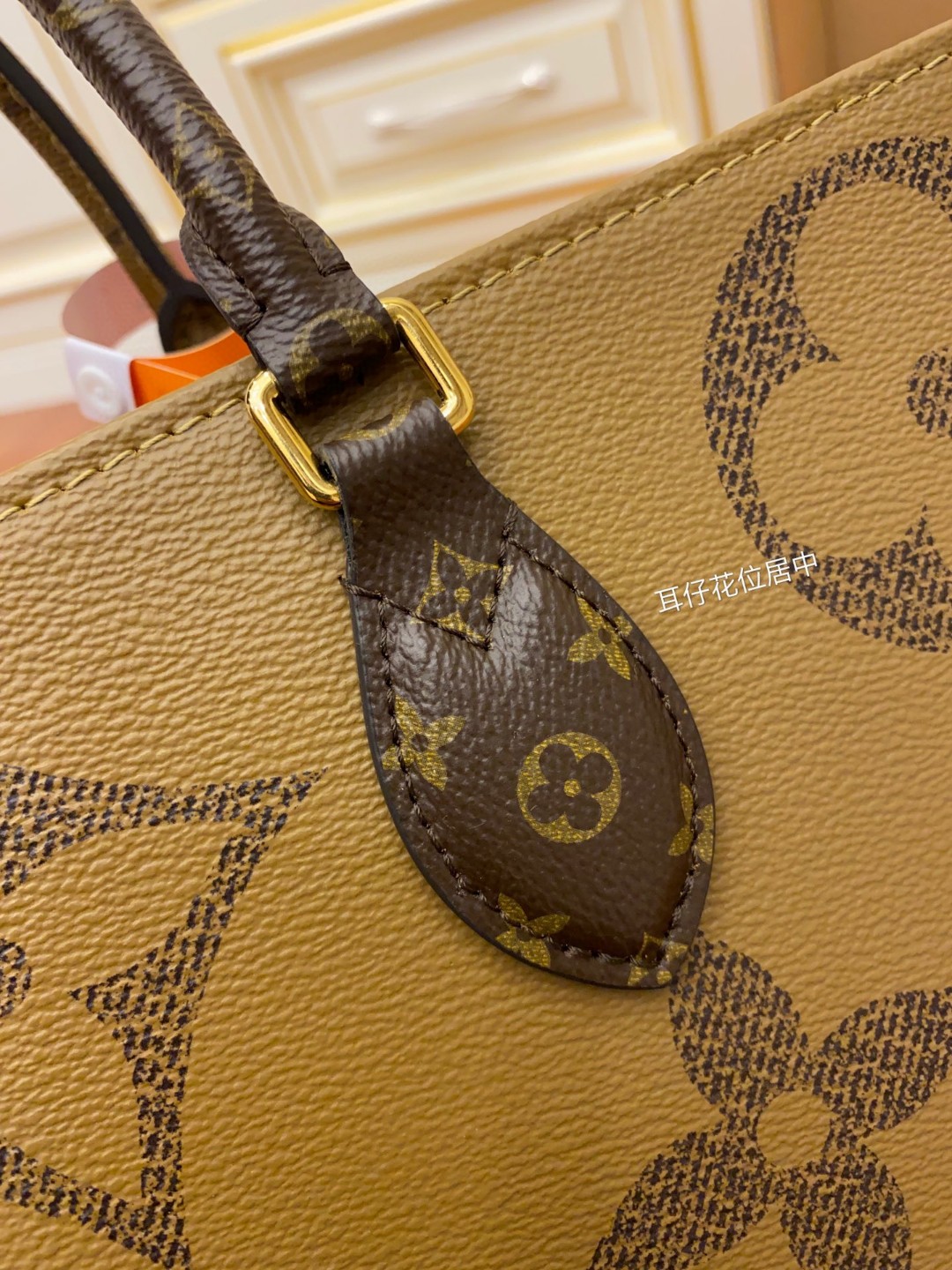 LOUIS VUITTON ONTHEGO GM 经典老花满印涂层帆布托特包 单肩包 斜挎包 手提包 女款 棕色 焦糖色 M45320