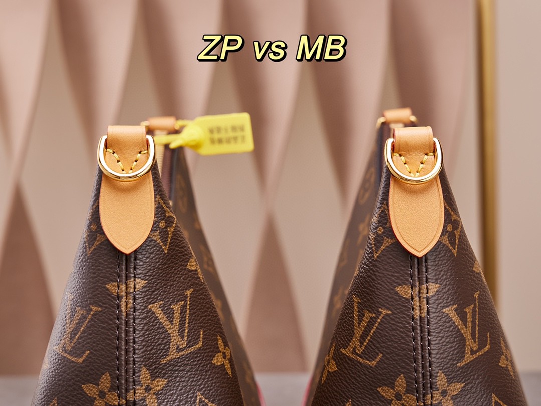 LOUIS VUITTON BOULOGNE 手袋经典老花涂层帆布拼牛皮革饰边 单肩包 斜挎包 腋下包 手提包 女款 棕色 M45832