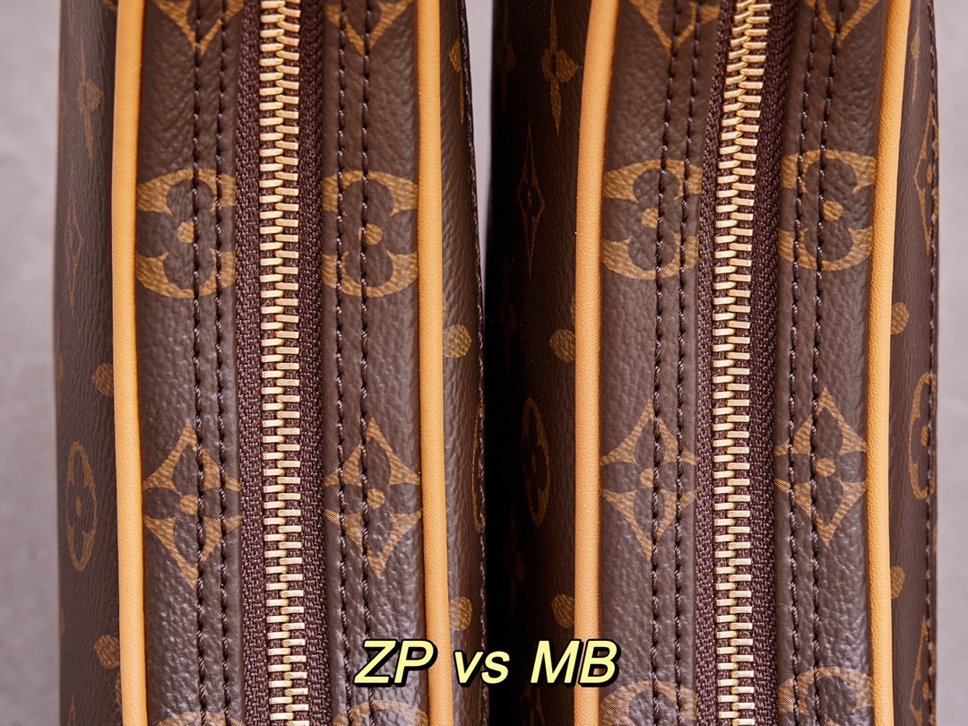 LOUIS VUITTON Loop 经典老花满印链条肩带涂层帆布拼牛皮饰边 单肩包 斜挎包 腋下包 手提包 女款 棕色 M81098