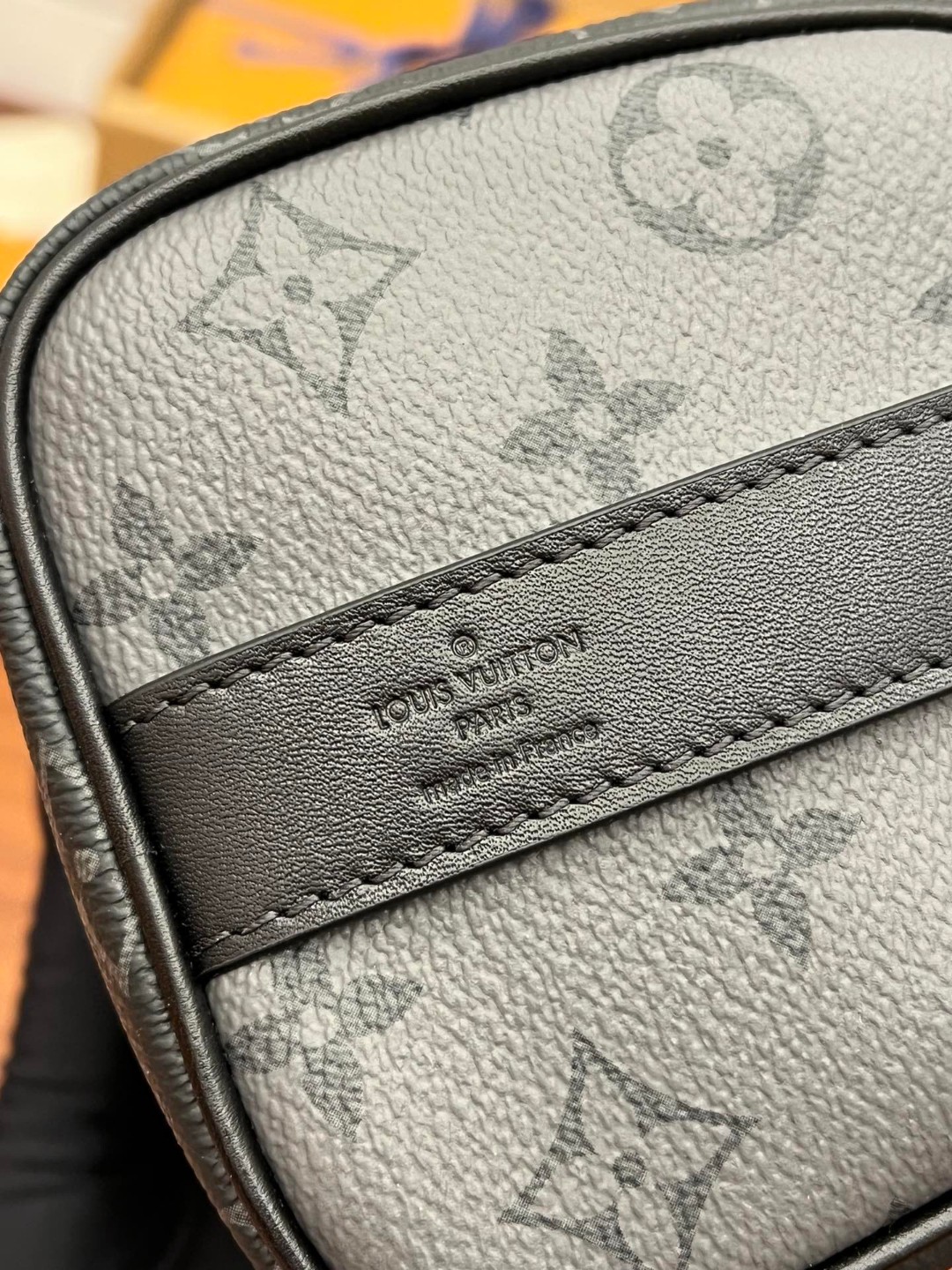 LOUIS VUITTON keepall 25金属件黑色老花可调节肩带 斜挎包 单肩包 手提包 深蓝色 M46271