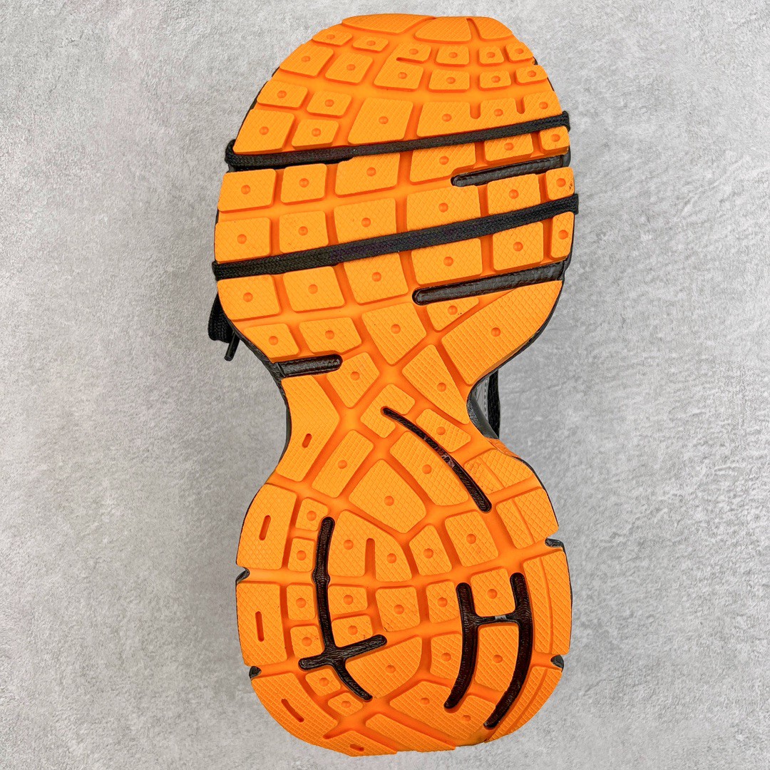 Balenciaga 巴黎世家 3XL 网布 系带 做旧 低筒 老爹鞋 运动 复古板鞋 休闲鞋 男鞋 女鞋 黑橙