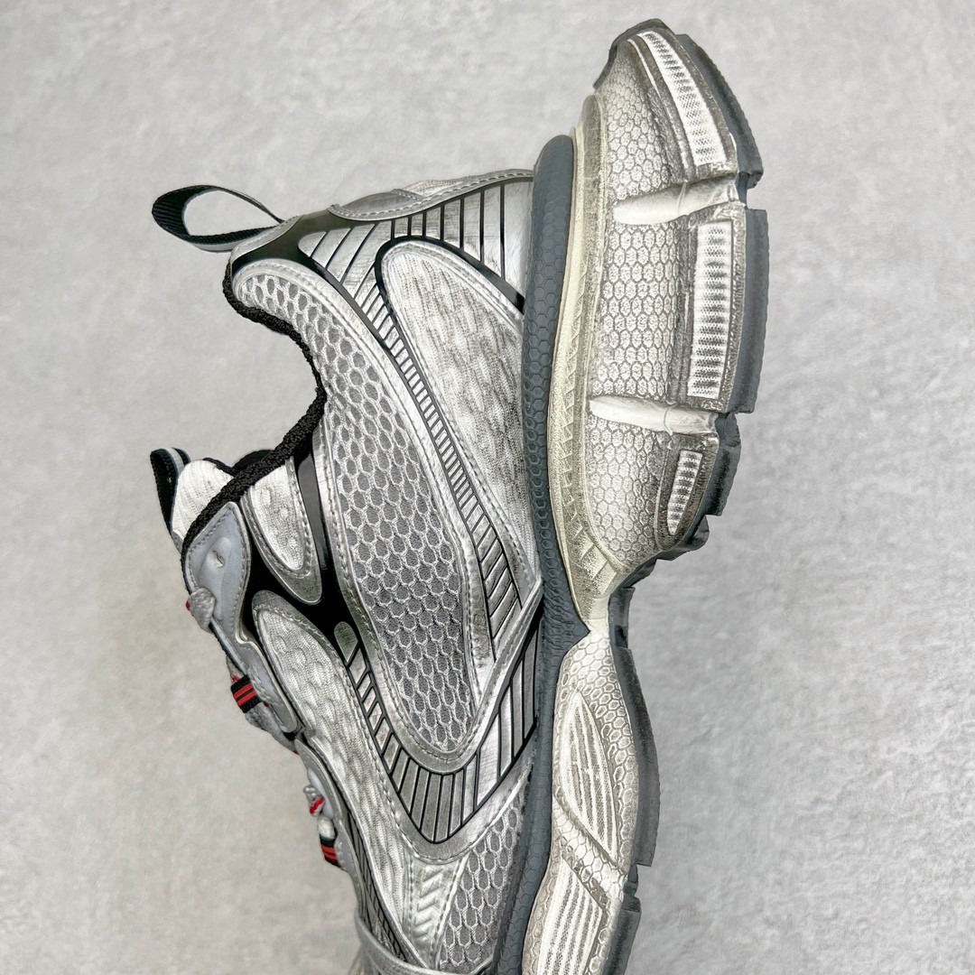 Balenciaga 巴黎世家 3XL 网布 系带 做旧 低筒 老爹鞋 运动 复古板鞋 休闲鞋 男鞋 女鞋 灰色 734731W3XL51219