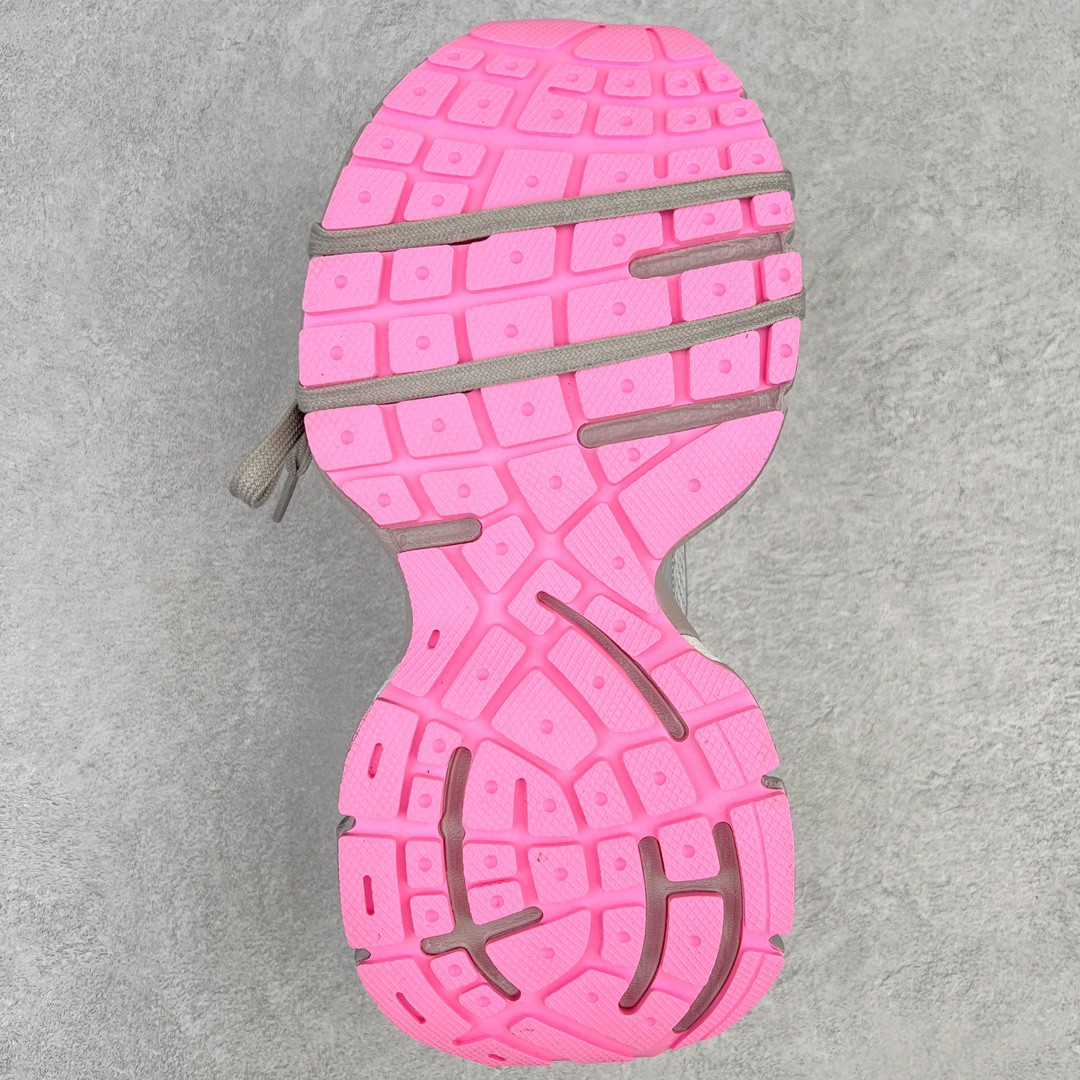 Balenciaga 巴黎世家 3XL 网布 系带 做旧 低筒 老爹鞋 运动 复古板鞋 休闲鞋 男鞋 女鞋  银粉 734731W3XL59050