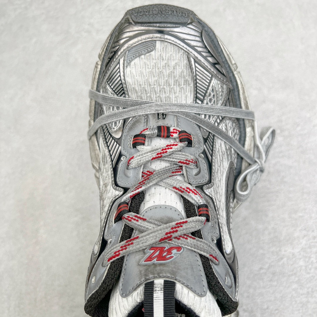 Balenciaga 巴黎世家 3XL 网布 系带 做旧 低筒 老爹鞋 运动 复古板鞋 休闲鞋 男鞋 女鞋 灰色 734731W3XL51219