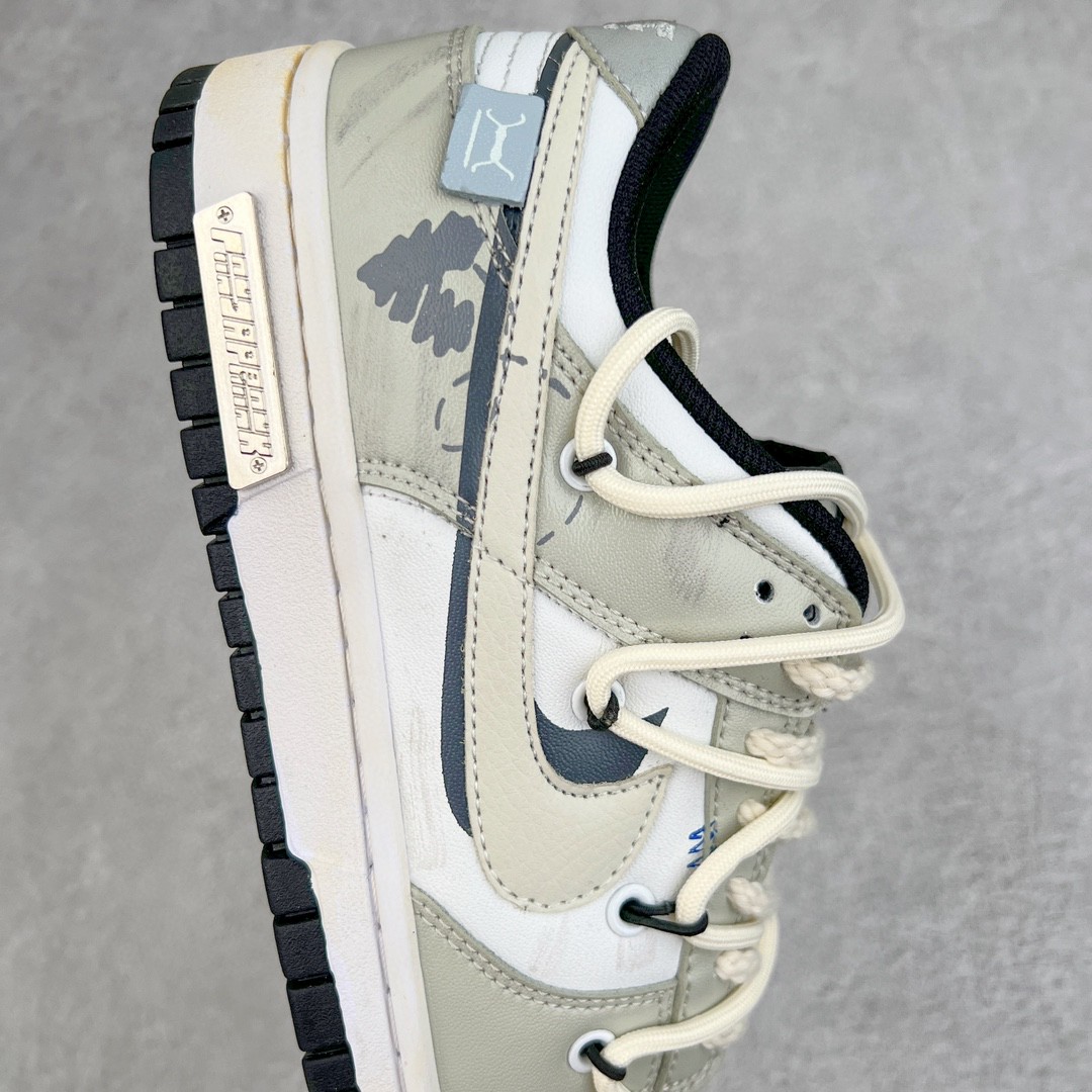 Dunk Low 熊猫恶作剧 爱心小摩卡 低筒 复古板鞋 休闲鞋 男鞋 女鞋 灰白 CW1590-100