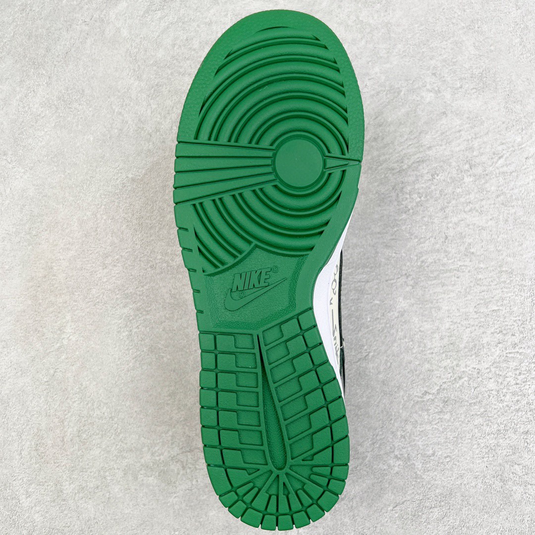 Dunk Low 熊猫恶作剧 滑行轨迹 裂痕板者 低筒 复古板鞋 休闲鞋 男鞋 女鞋 白绿黑 DD1391-300