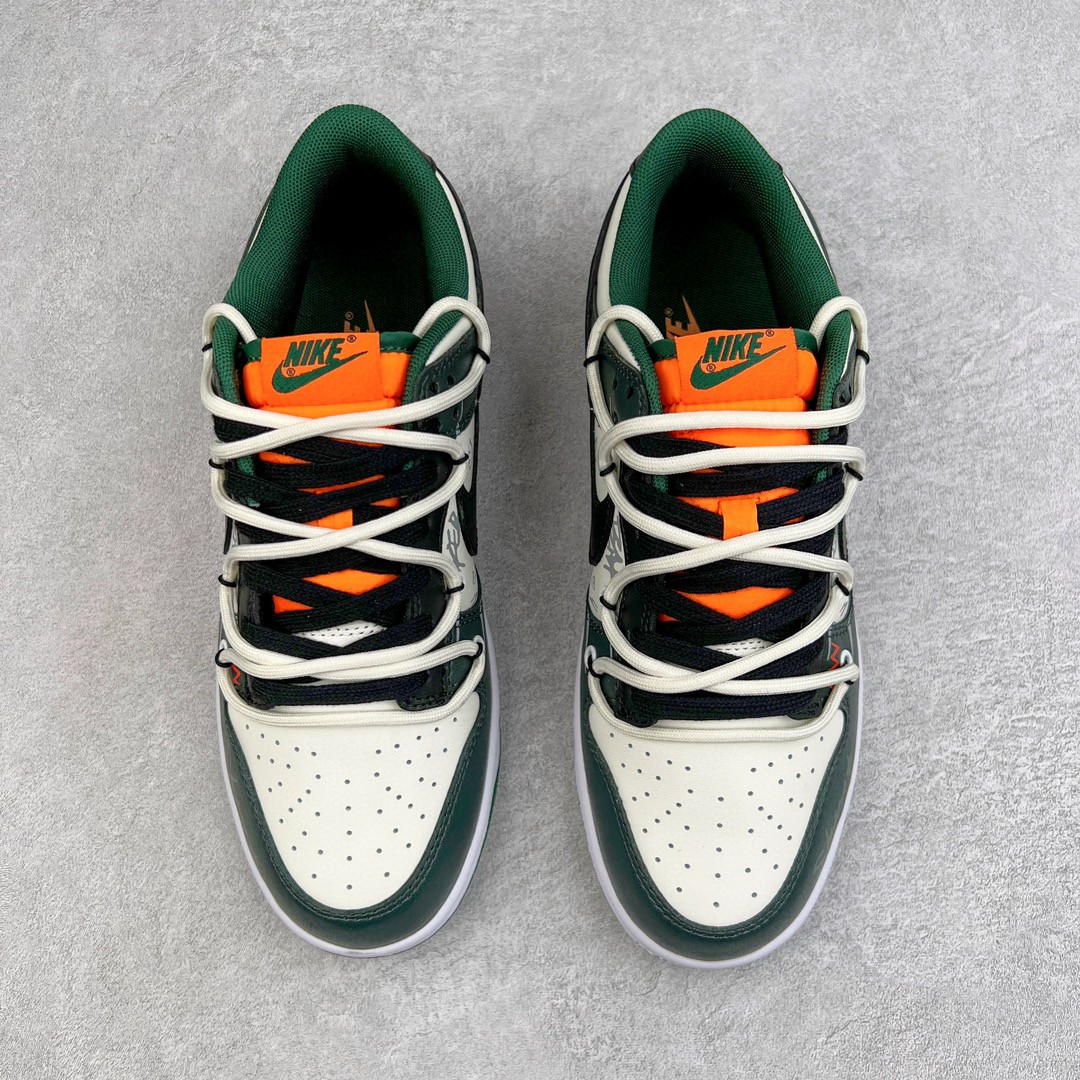 Dunk Low 熊猫恶作剧 滑行轨迹 裂痕板者 低筒 复古板鞋 休闲鞋 男鞋 女鞋 白绿黑 DD1391-300