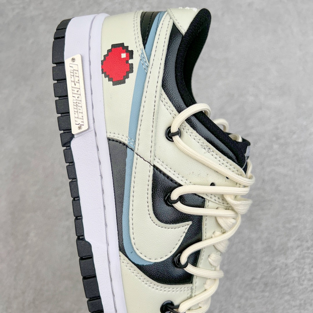 Dunk Low 熊猫恶作剧 反转爱心 低筒 复古板鞋 休闲鞋 男鞋 女鞋 黑白熊猫 DJ6188-002