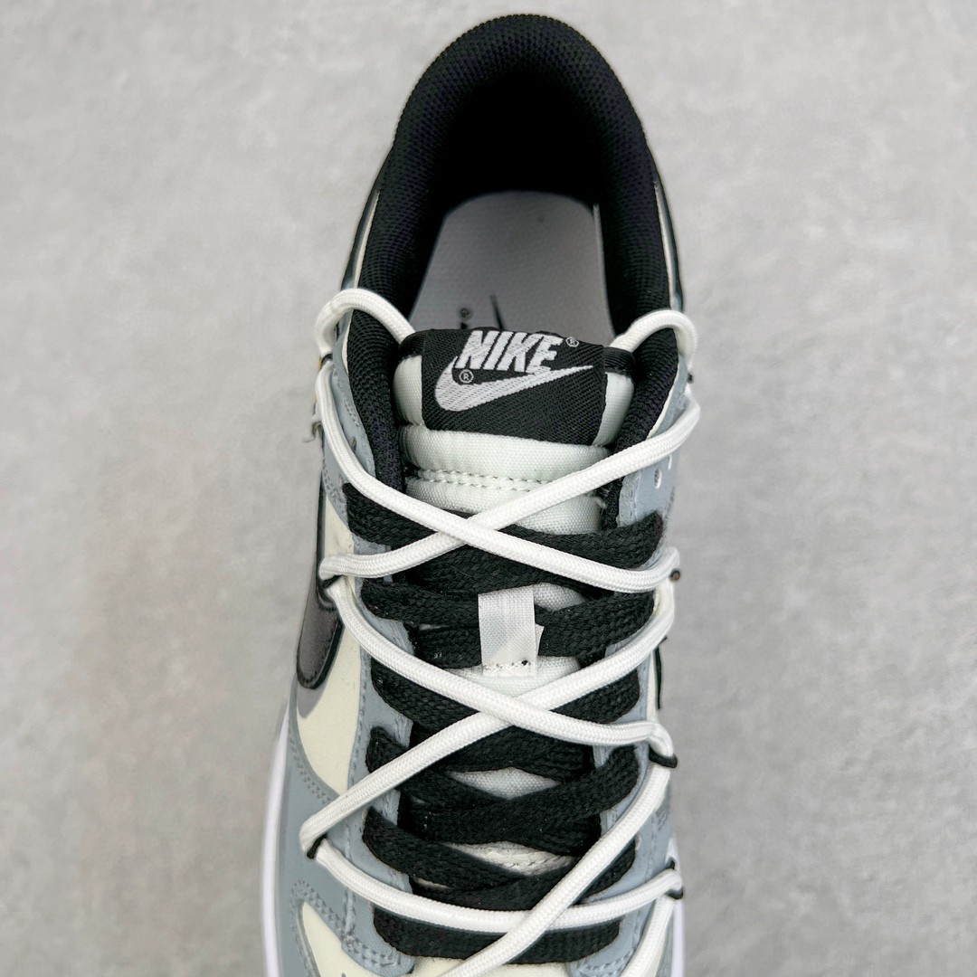 Dunk Low 熊猫恶作剧 爱的艺术 熊猫 低筒 复古板鞋 休闲鞋 男鞋 女鞋 黑白蓝 CW1590-100