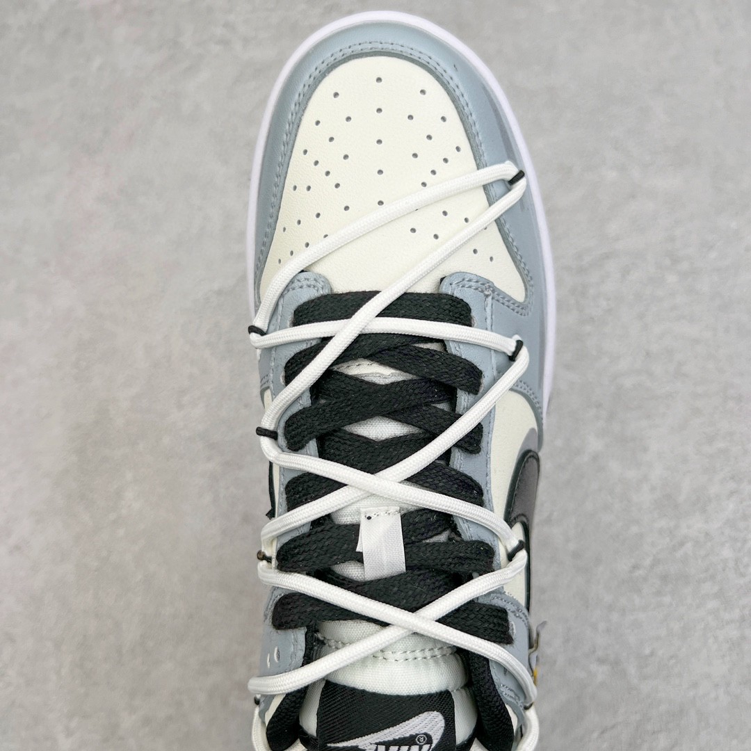 Dunk Low 熊猫恶作剧 爱的艺术 熊猫 低筒 复古板鞋 休闲鞋 男鞋 女鞋 黑白蓝 CW1590-100