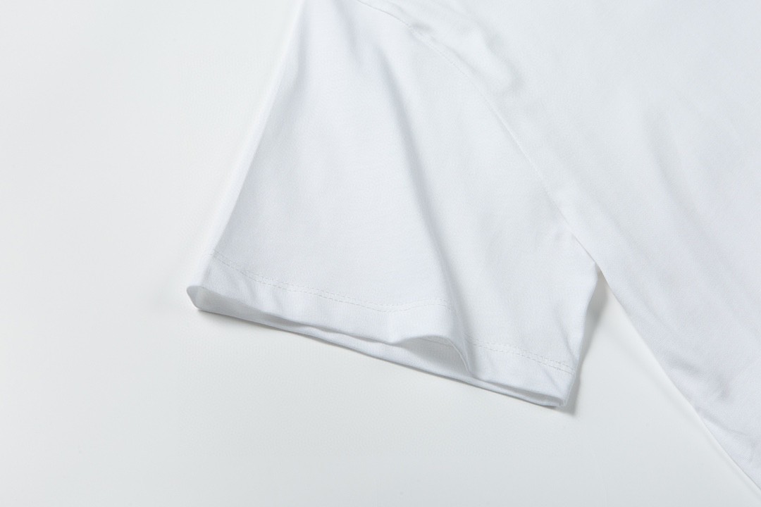 PRADA 普拉达 SS23 纯色徽标套头圆领 短袖 T恤 男女同款 白色 3558A-11CD-F0009-S-211