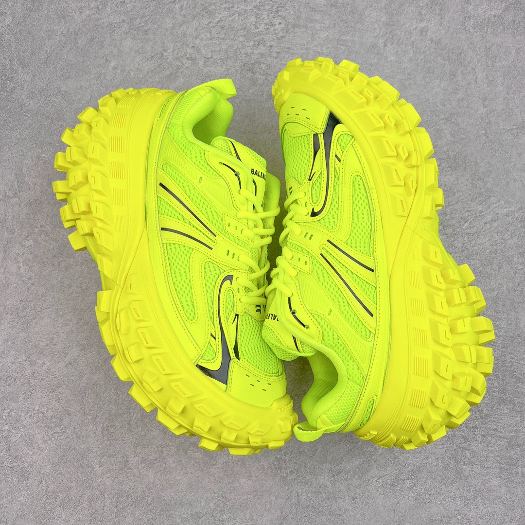 Balenciaga 巴黎世家 复古做旧 轮胎鞋 老爹鞋 男鞋 女鞋 绿色 685611W2RAB7510