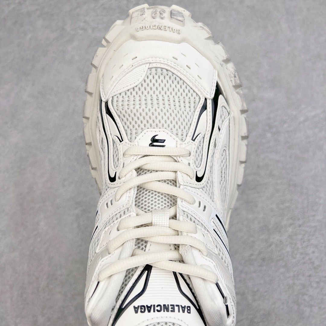 Balenciaga 巴黎世家 复古做旧 轮胎鞋 老爹鞋 男鞋 女鞋 白黑 685613W2RAA9110