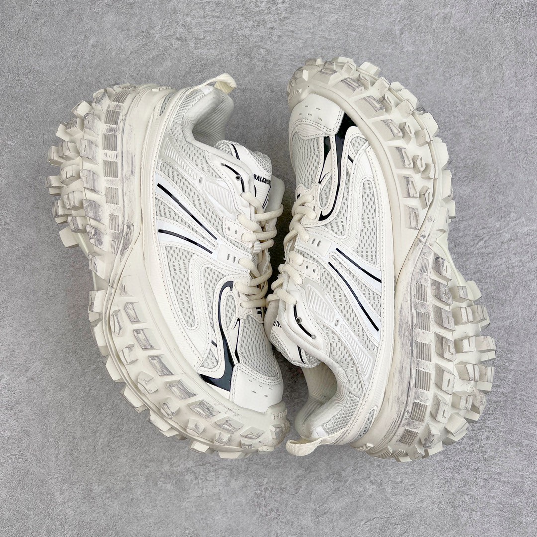 Balenciaga 巴黎世家 复古做旧 轮胎鞋 老爹鞋 男鞋 女鞋 白黑 685613W2RAA9110