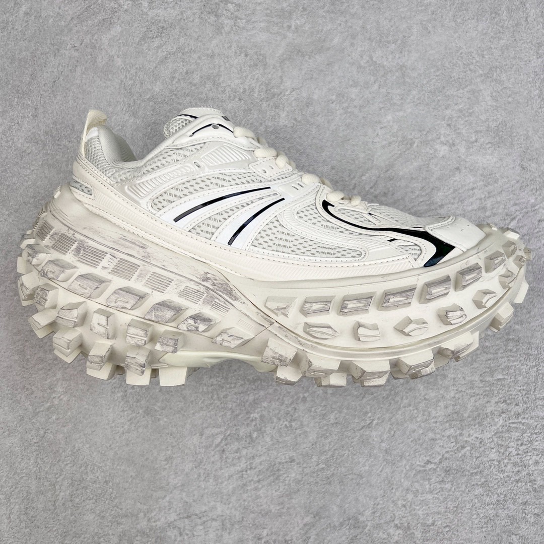 Balenciaga 巴黎世家 复古做旧 轮胎鞋 老爹鞋 男鞋 女鞋 白黑 685613W2RAA9110