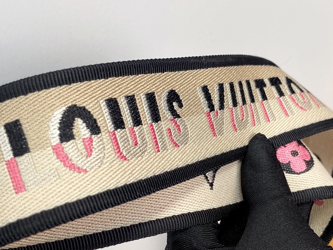 LOUIS VUITTON 路易威登 Speedy 20 经典老花满印刺绣Logo肩带帆布拼皮 斜挎包 单肩包 手提包 棕色 M45957