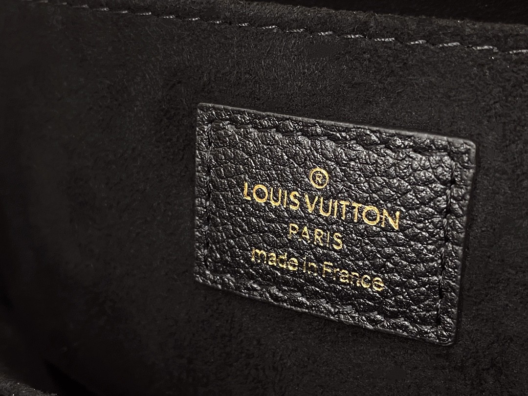 LOUIS VUITTON 路易威登 Favorite 超大老花图案压纹软粒面牛皮 腋下包 斜挎包 单肩包 手提包 黑色 M45859