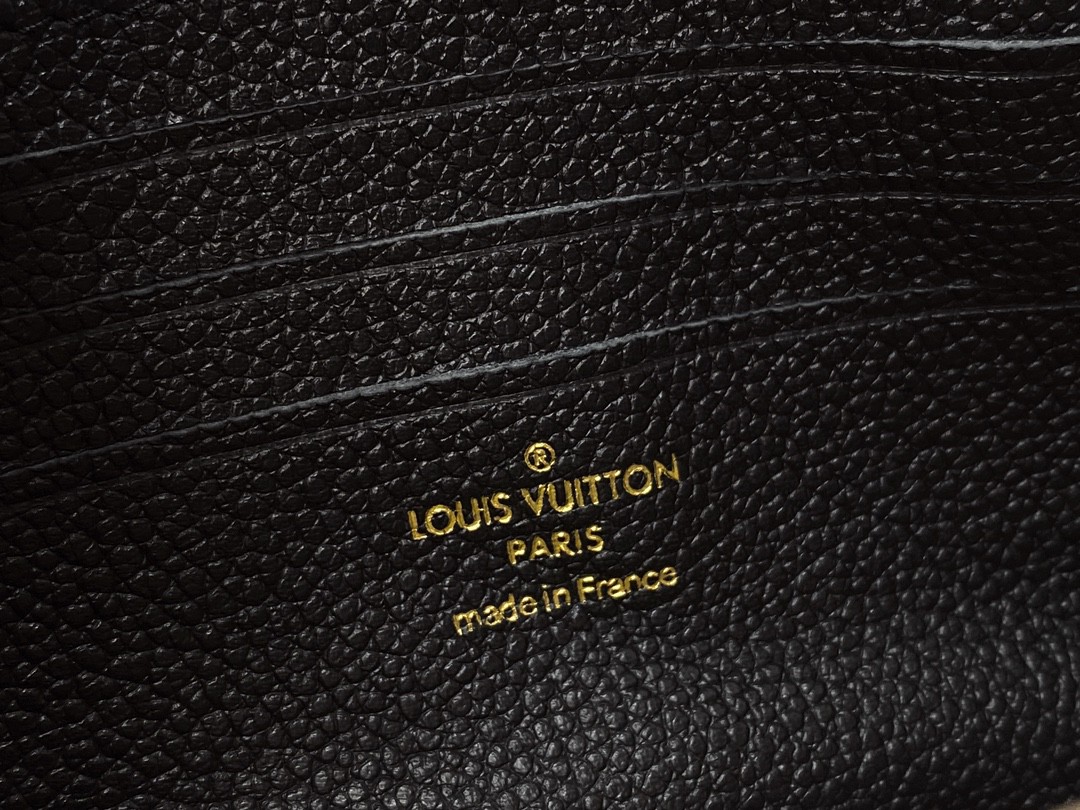 LOUIS VUITTON 路易威登 IVY 金属链条老花满印牛皮革 法棍包 腋下包 斜挎包 单肩包 手提包 黑色 M82154