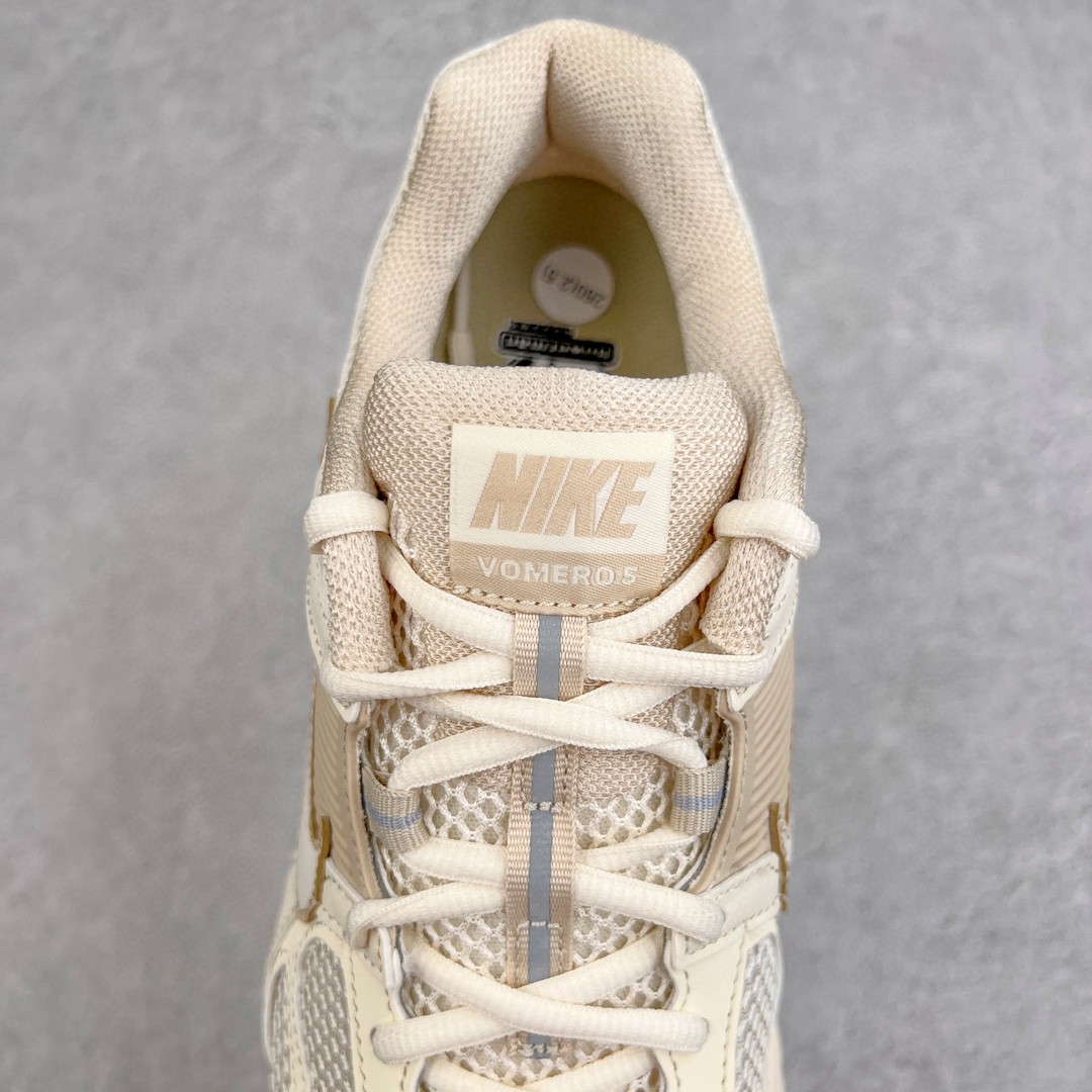 新版 Nike Air Zoom Vomero 5 前后气垫 低筒 跑步鞋 运动鞋 男鞋 女鞋 波鞋 米色 FQ6868-181