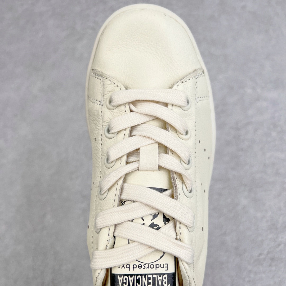 Adidas Originals Balenciaga 巴黎世家 联名款 做旧 低筒 复古板鞋 休闲鞋 脏脏鞋 男鞋 女鞋 白黑 721836WBDV49703