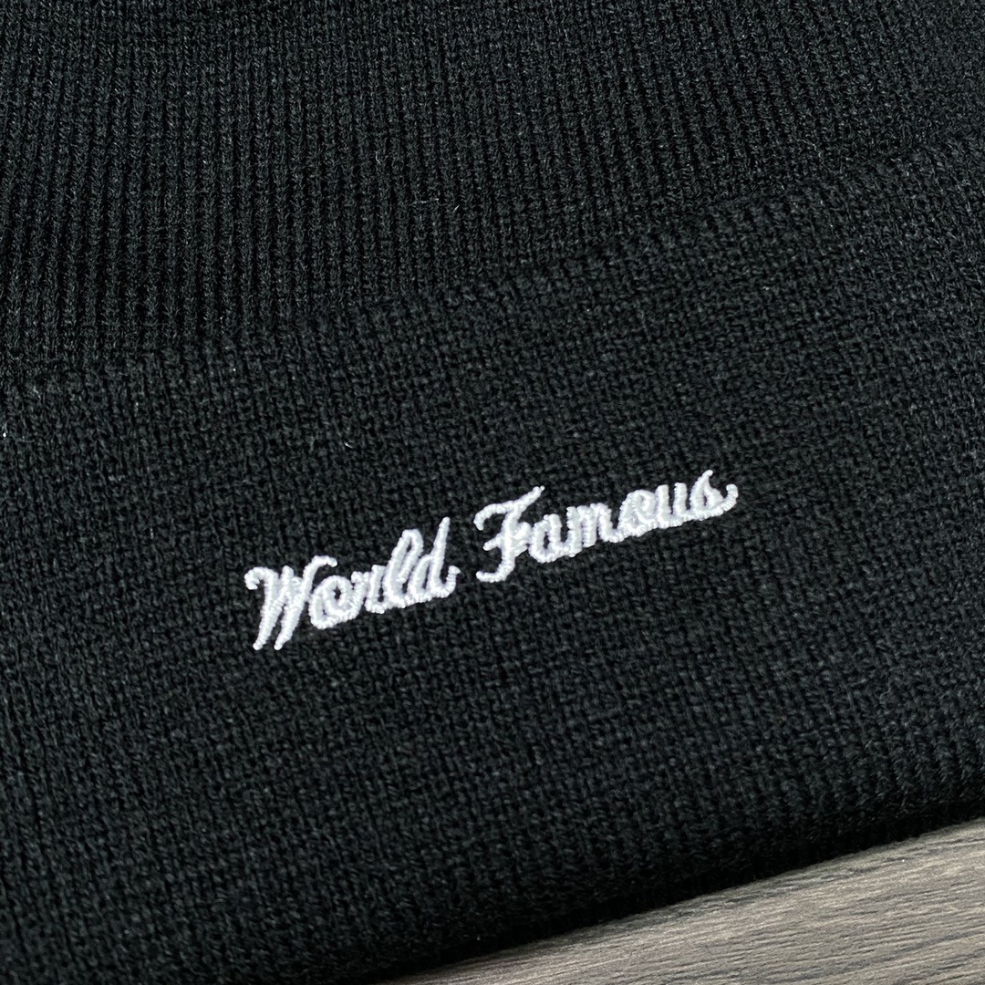 Supreme Week 16 New Era Box Logo Beanie 联名款 徽标刺绣装饰 绒线帽 毛线帽 帽子 男女同款 情侣款 黑色 SUP-FW21-404