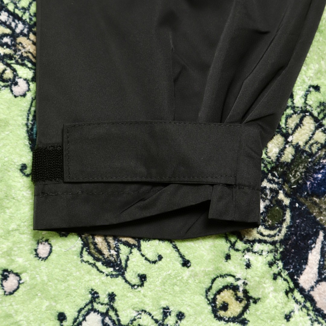 Balenciaga 巴黎世家 双拉链尼龙 冲锋衣 宽松 外套 秋冬 男女同款 黑色