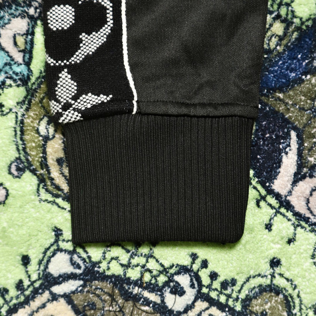 LOUIS VUITTON 路易威登 logo印花图案 夹克 长袖 套头 男款 黑色 1A978I