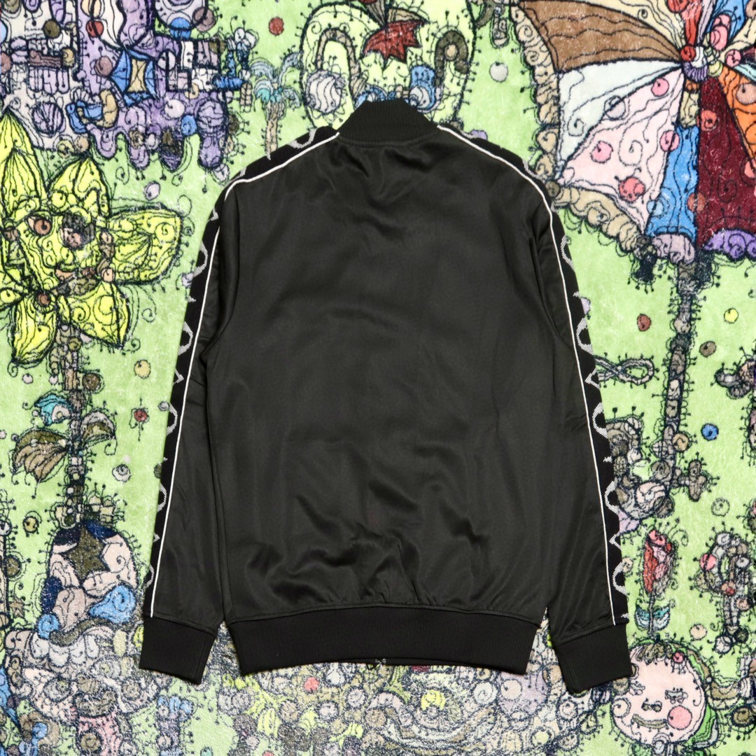 LOUIS VUITTON 路易威登 logo印花图案 夹克 长袖 套头 男款 黑色 1A978I