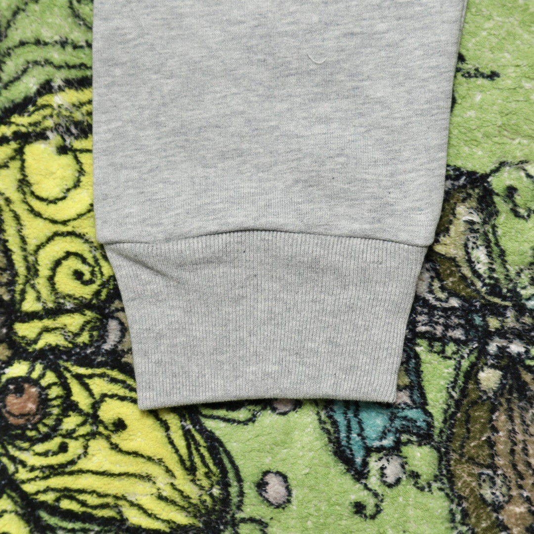 LOUIS VUITTON 路易威登 FW21 Tourist Vspurist Logo印花连帽卫衣 外套 长袖 套头 男款 灰色 1A97AJ