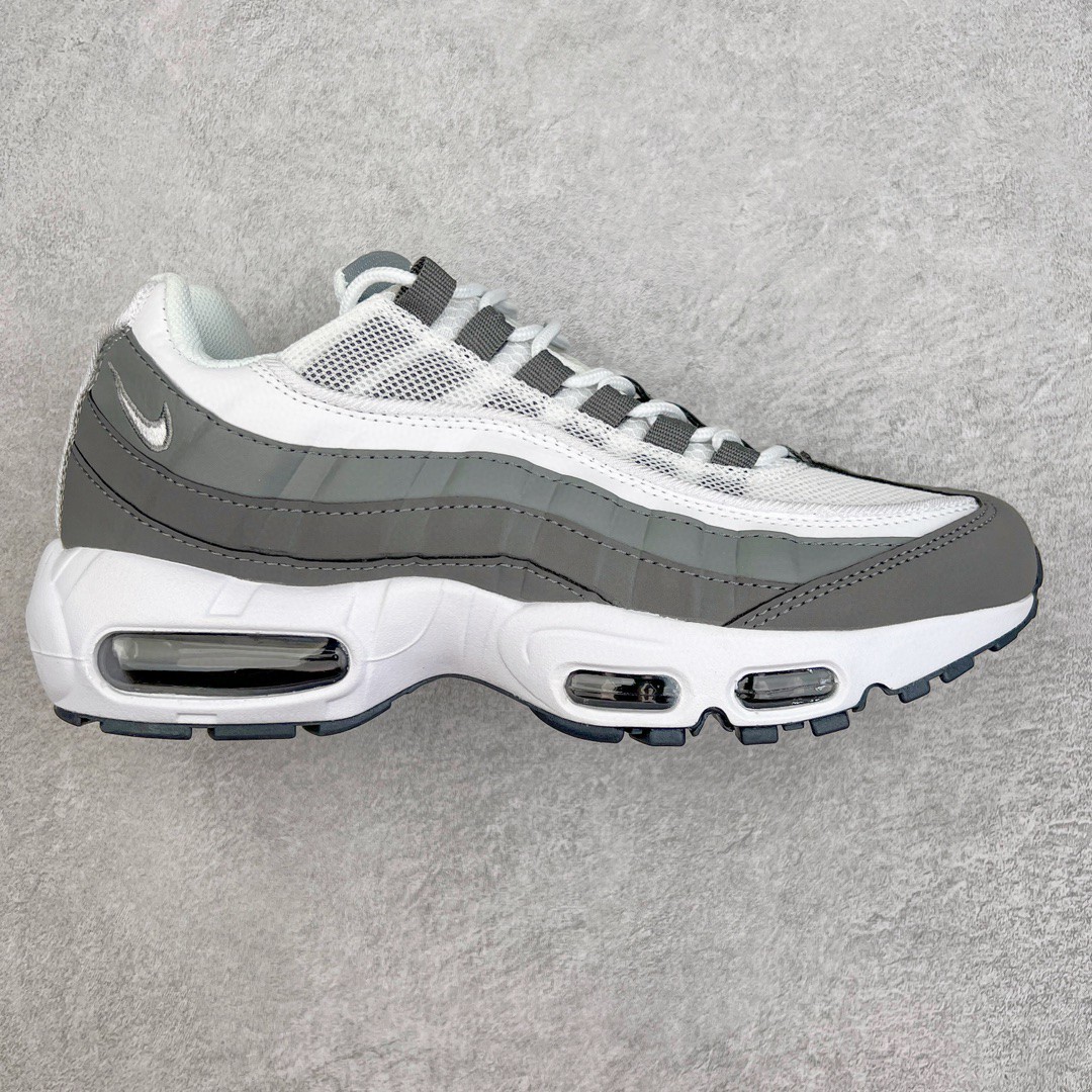 Nike Air Max 95 低筒 运动鞋 休闲鞋 球鞋 男鞋 女鞋 白灰 CT1268-001