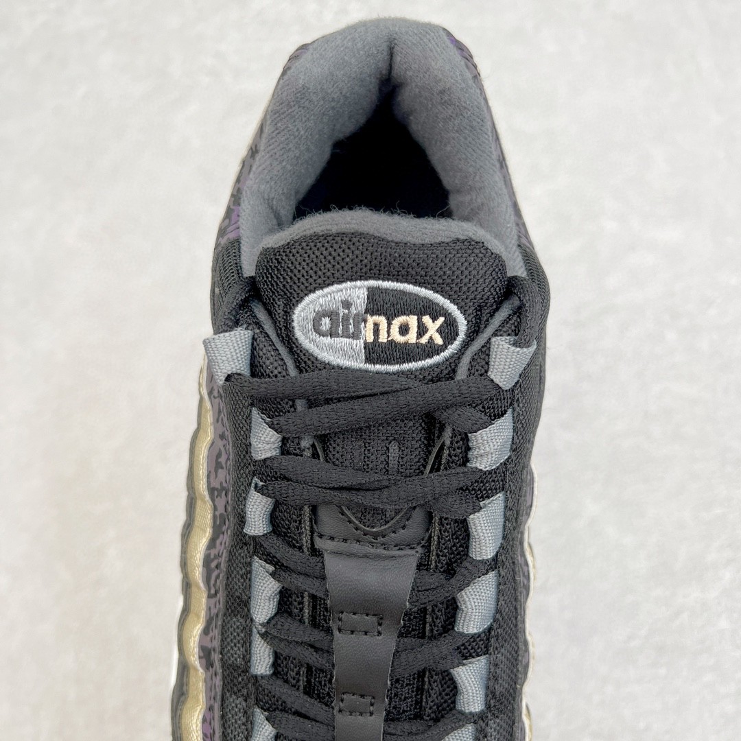 Nike Air Max 95 3M反光 低筒 运动鞋 休闲鞋 球鞋 男鞋 女鞋 黑灰 DC9474-001