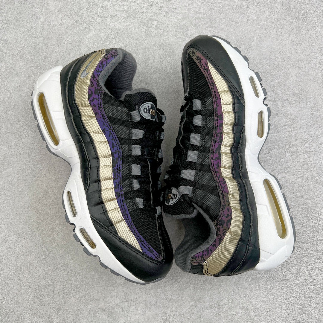 Nike Air Max 95 3M反光 低筒 运动鞋 休闲鞋 球鞋 男鞋 女鞋 黑灰 DC9474-001