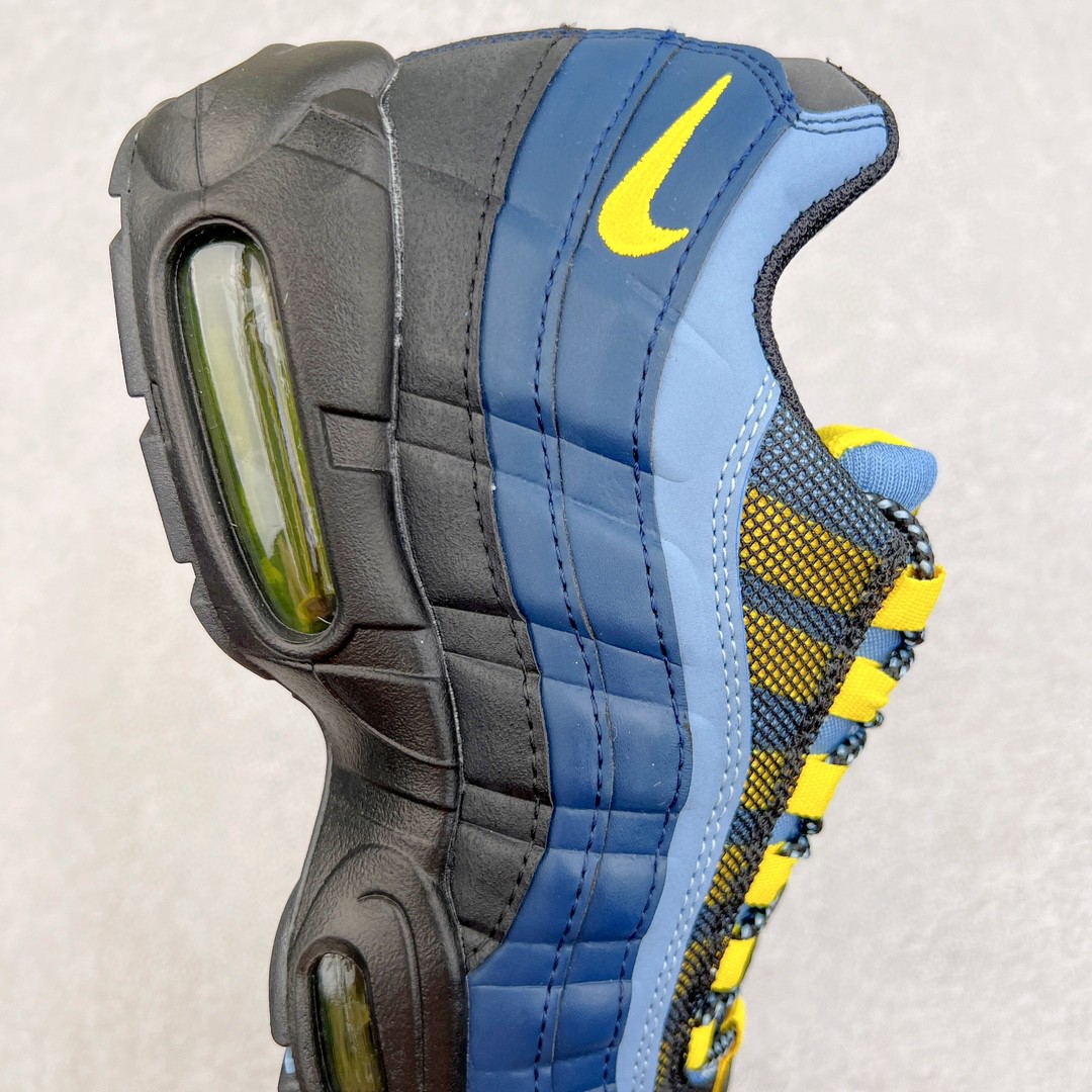 Nike Air Max 95 Memphis Grizzlies 孟菲斯灰熊 低筒 运动鞋 休闲鞋 球鞋 男鞋 女鞋 蓝黑黄 CT1805-400